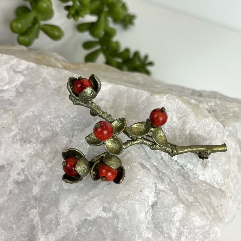 Vintage Berry Brooch